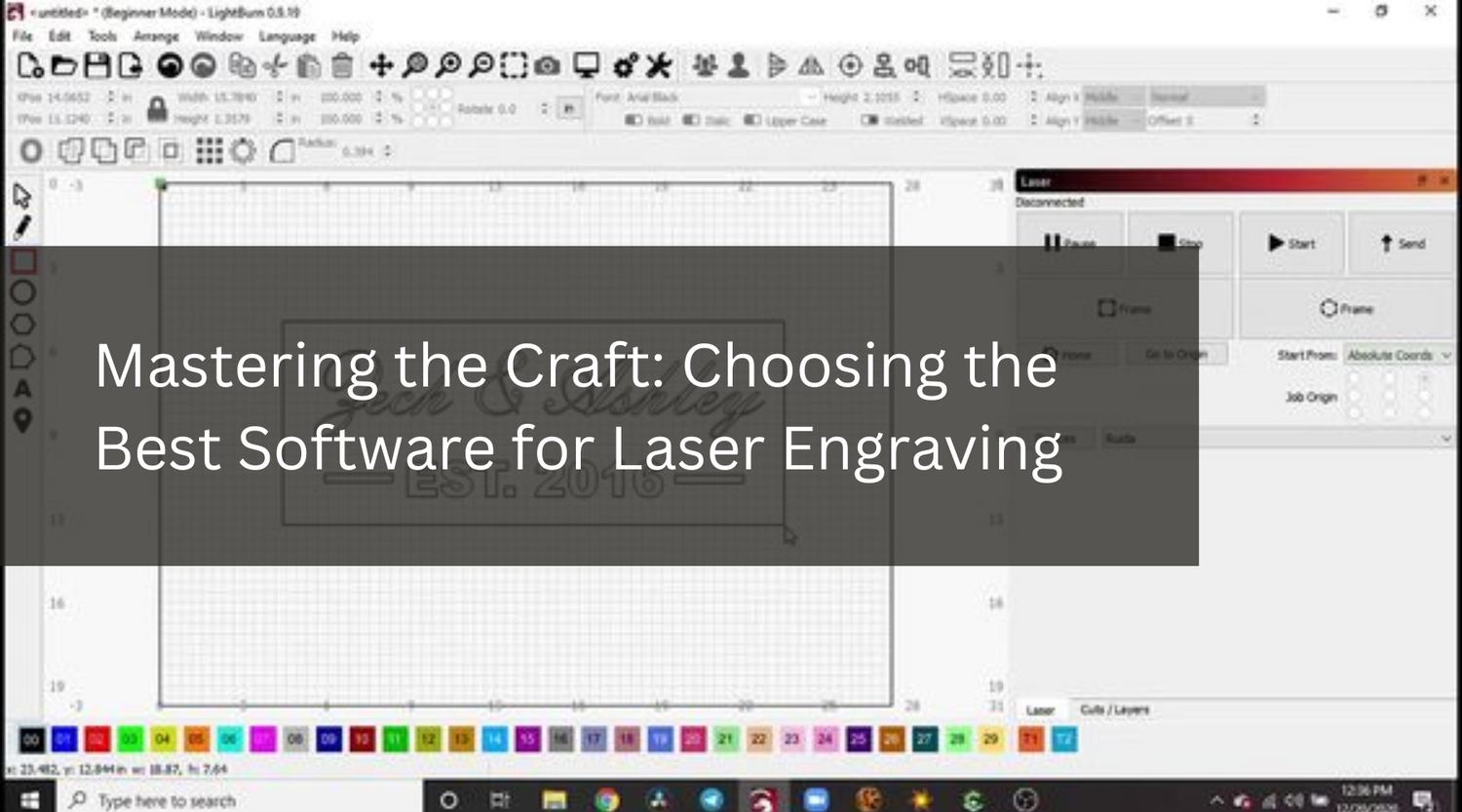 Mastering the Craft: Choosing the Best Software for Laser Engraving