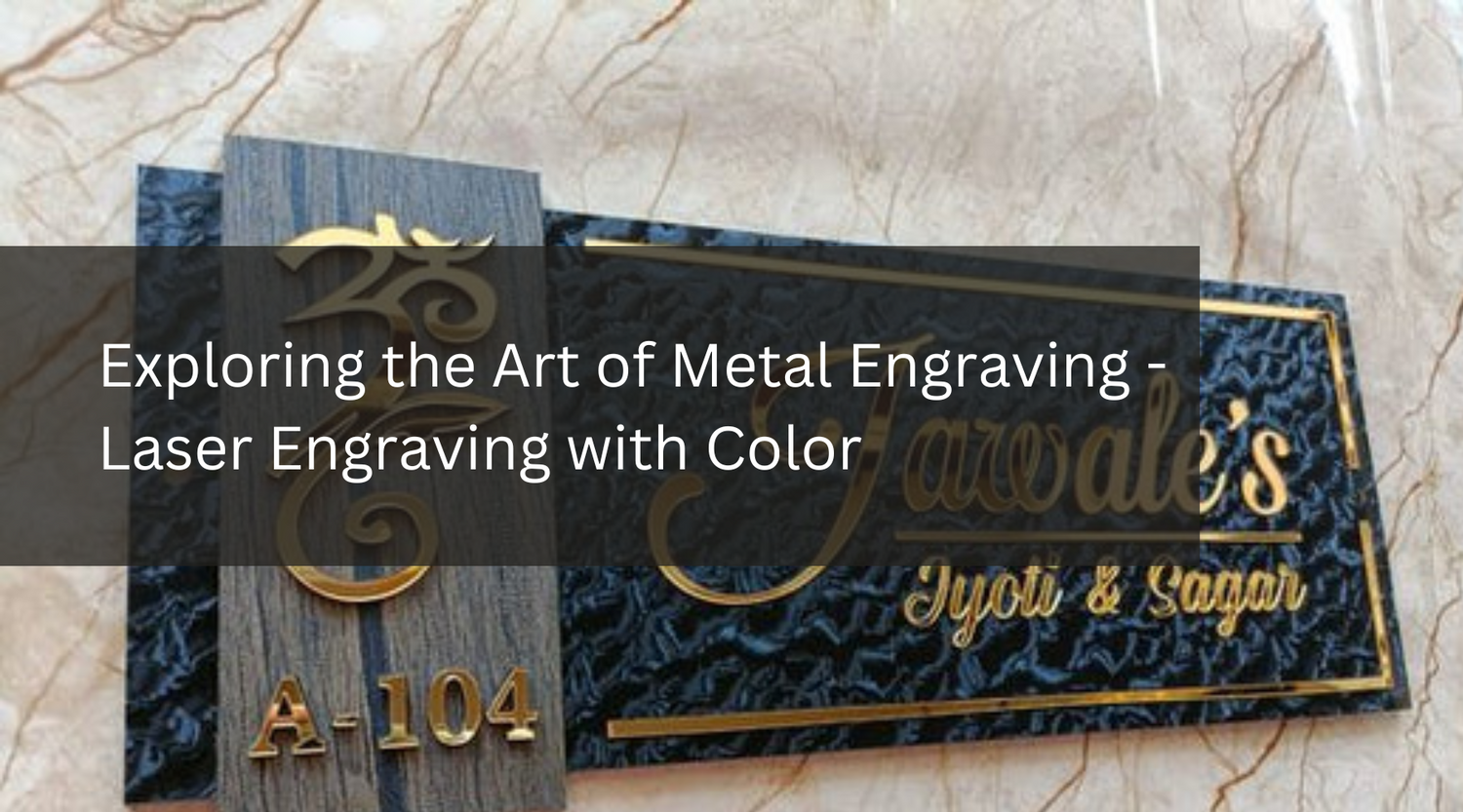 Exploring the Art of Metal Engraving - Laser Engraving with Color