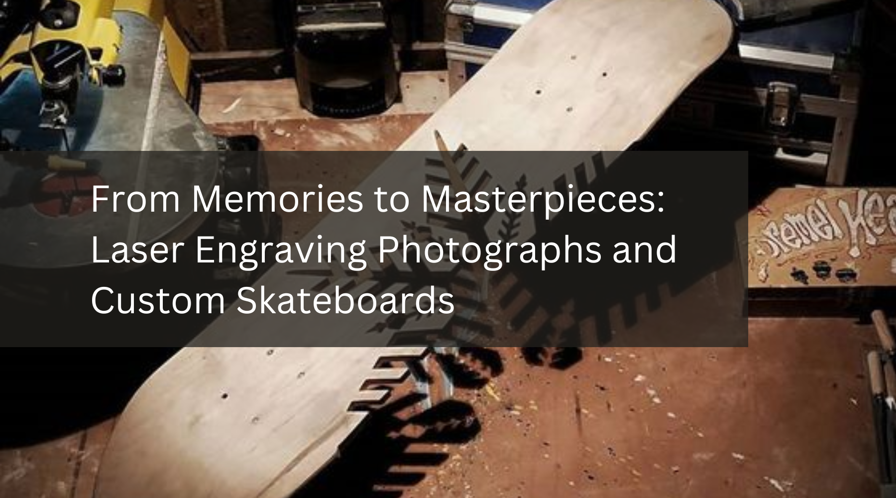 From Memories to Masterpieces: Laser Engraving Photographs and Custom Skateboards