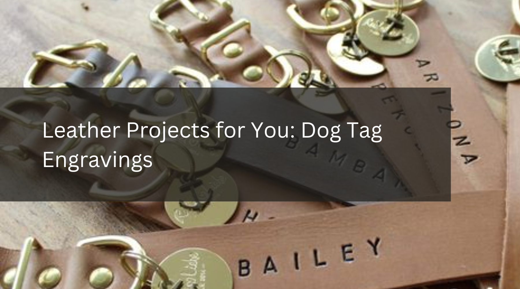 Leather Projects for You: Dog Tag Engravings