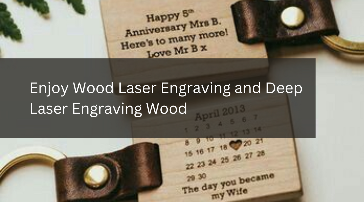 Enjoy Wood Laser Engraving and Deep Laser Engraving Wood