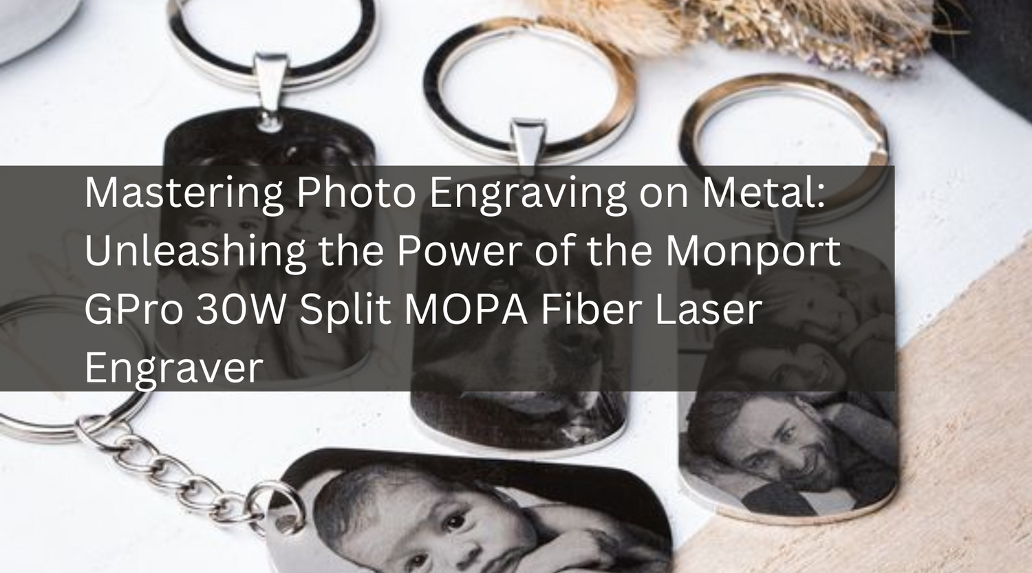 Mastering Photo Engraving on Metal: Unleashing the Power of the Monport GPro 30W Split MOPA Fiber Laser Engraver