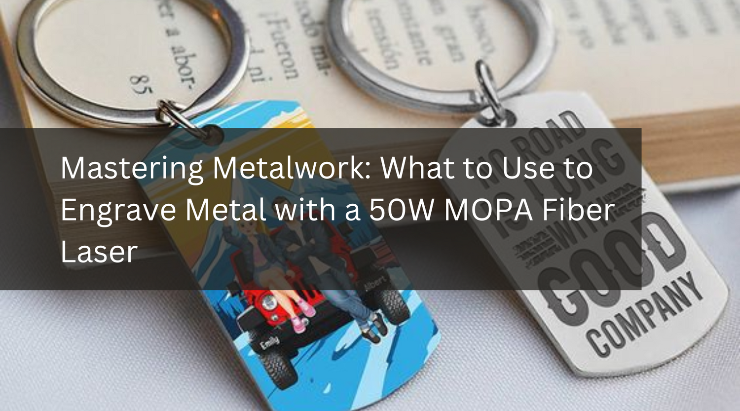 Mastering Metalwork: What to Use to Engrave Metal with a 50W MOPA Fiber Laser