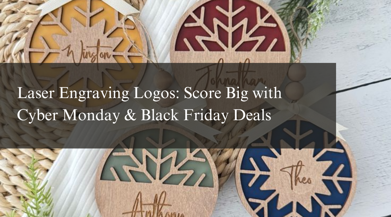 Laser Engraving Logos: Score Big with Cyber Monday & Black Friday Deals