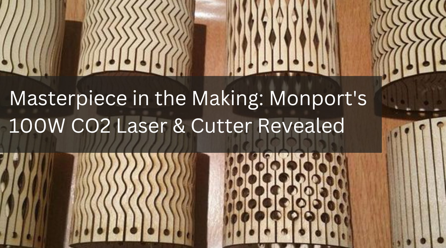 Masterpiece in the Making: Monport's 100W CO2 Laser & Cutter Revealed