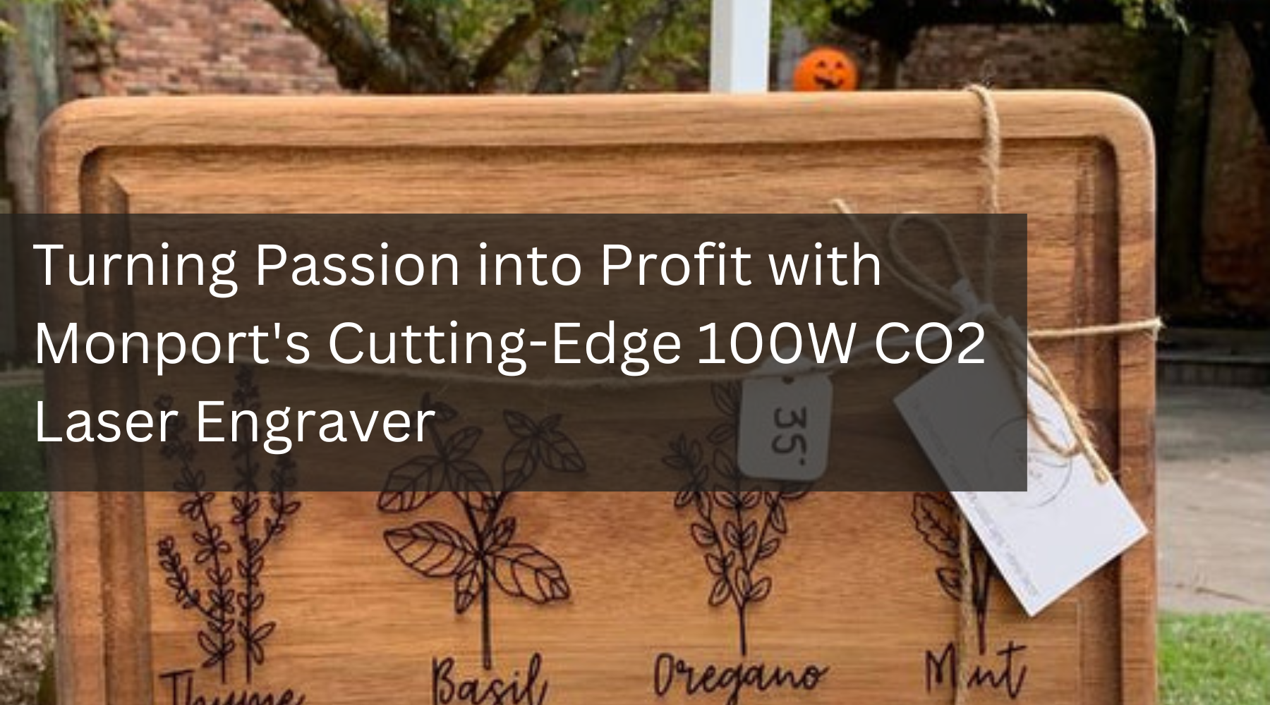 Turning Passion into Profit with Monport's Cutting-Edge 100W CO2 Laser Engraver