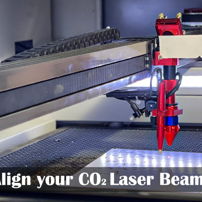 How to Align your CO₂ Laser Beam?