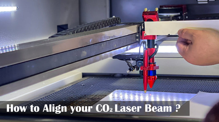 How to Align your CO₂ Laser Beam?