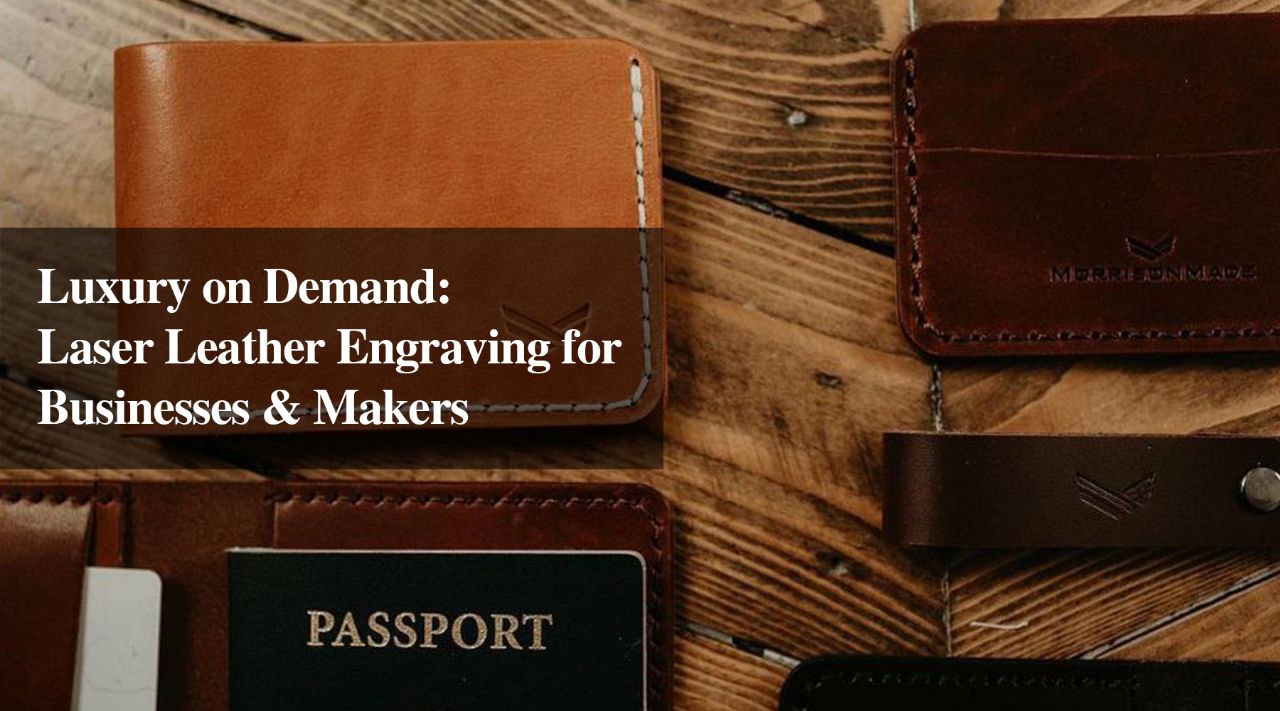 Luxury on Demand: Laser Leather Engraving for Businesses & Makers