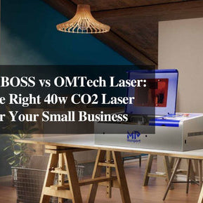 Monport vs BOSS vs OMTech Laser: Choosing the Right 40w CO2 Laser Engraver for Your Small Business