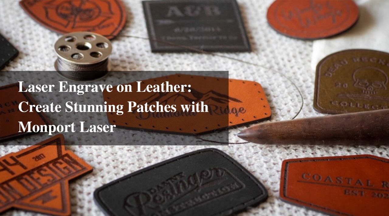 Laser Engrave on Leather: Create Stunning Patches with Monport Laser