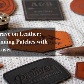 Laser Engrave on Leather: Create Stunning Patches with Monport Laser