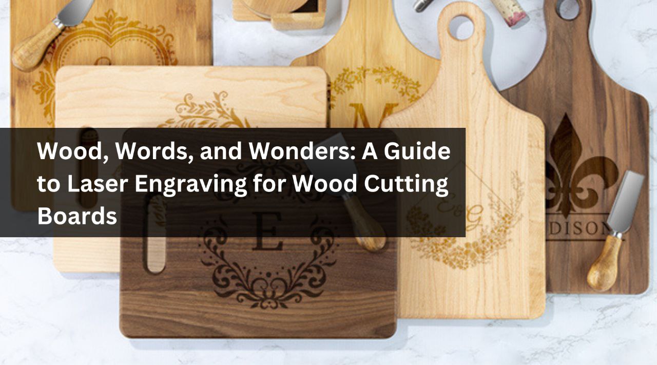 how to engrave wood cutting board