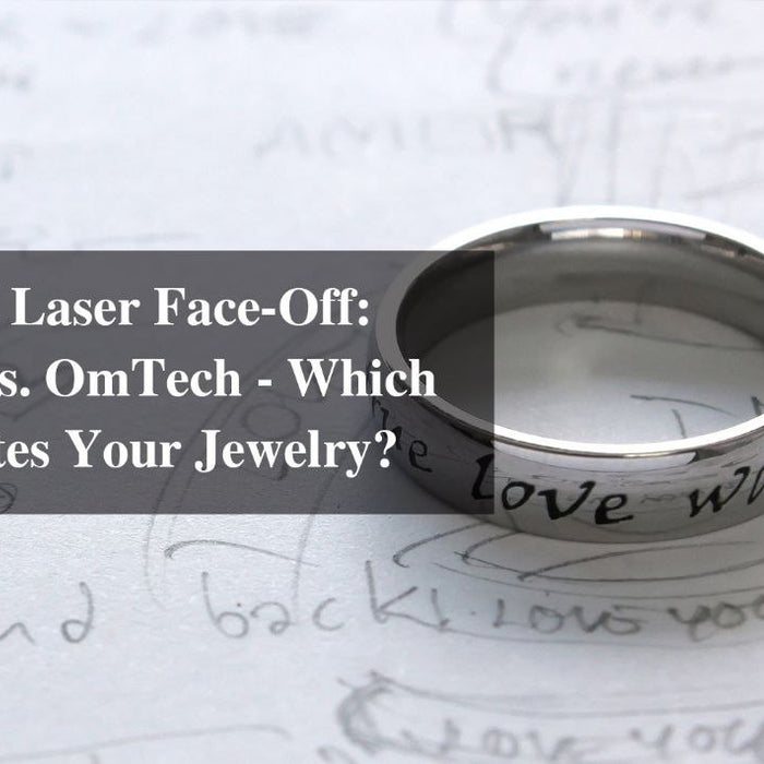 laser engrave jewelry ring