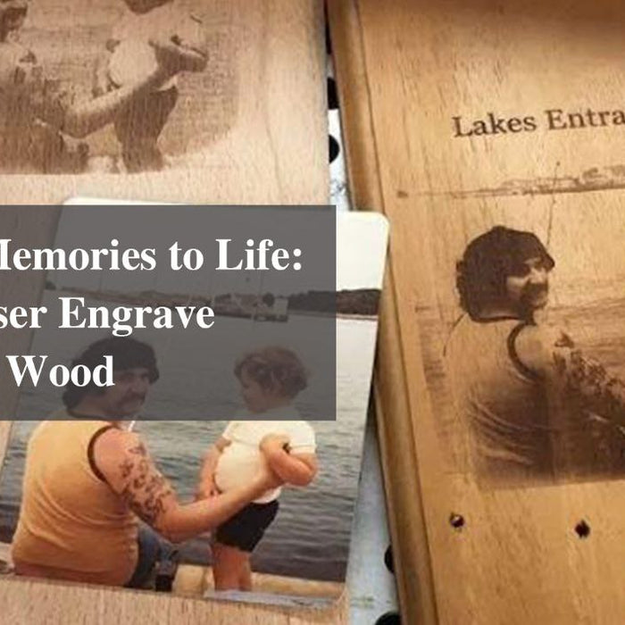 how to laser engrave photo on wood