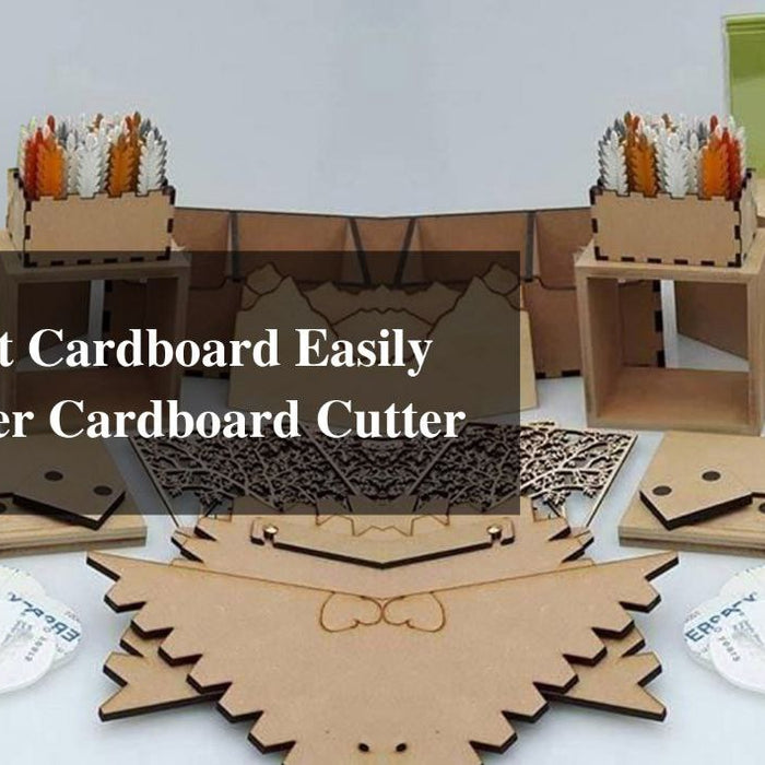 how to cut cardboard easily