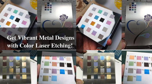 Get Vibrant Metal Designs with Color Laser Etching!