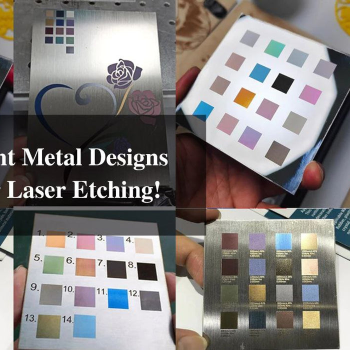 Get Vibrant Metal Designs with Color Laser Etching!