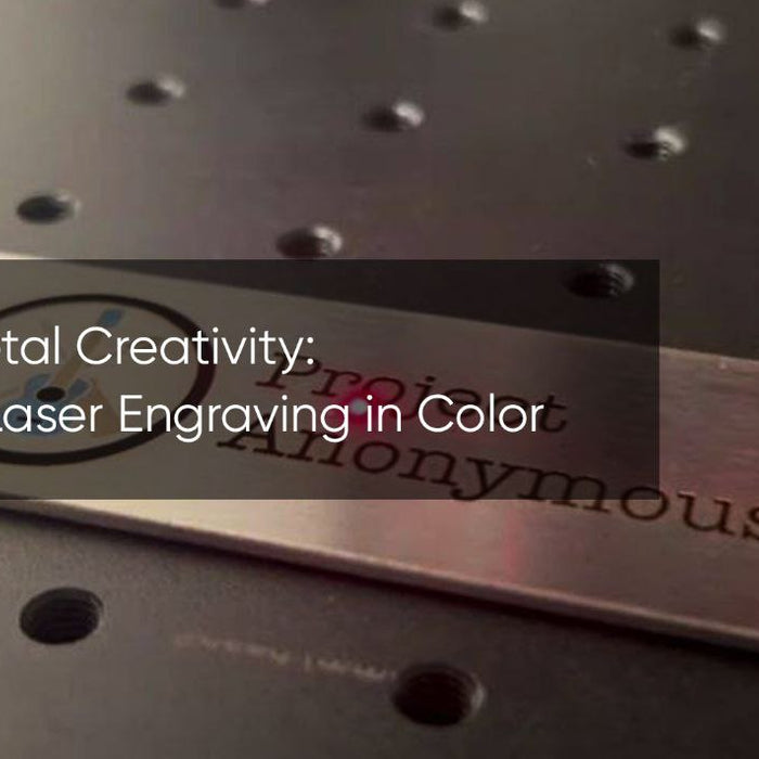 Vibrant Metal Creativity: Exploring Laser Engraving in Color