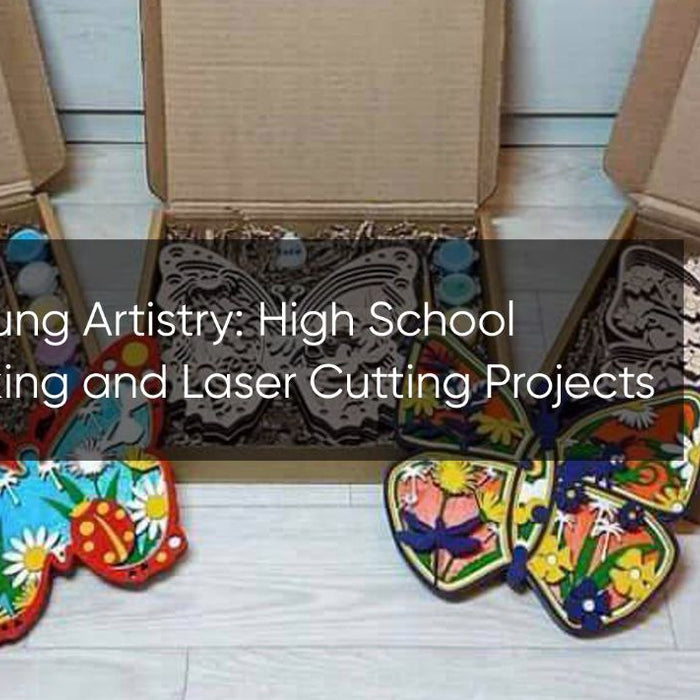 Fueling Young Artistry: 5 DIY High School Woodworking and Laser Cutting Projects