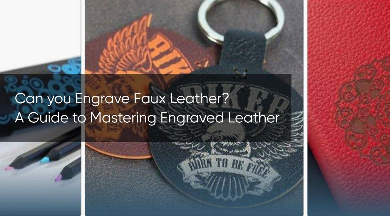 faux leather engraving