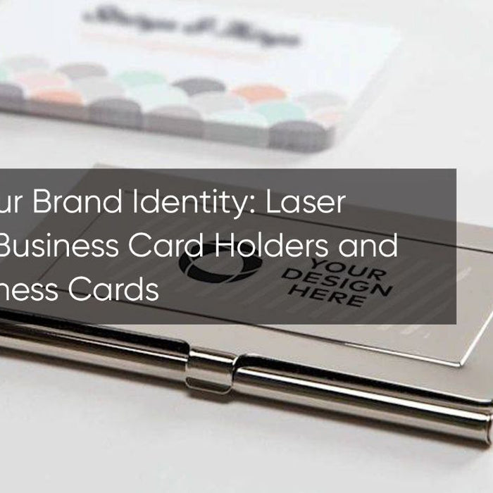 laser engraved business card holder