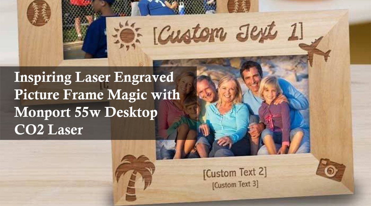 laser engraved picture frame