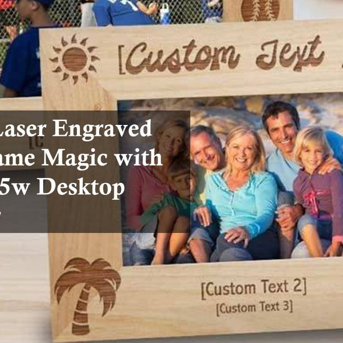 laser engraved picture frame