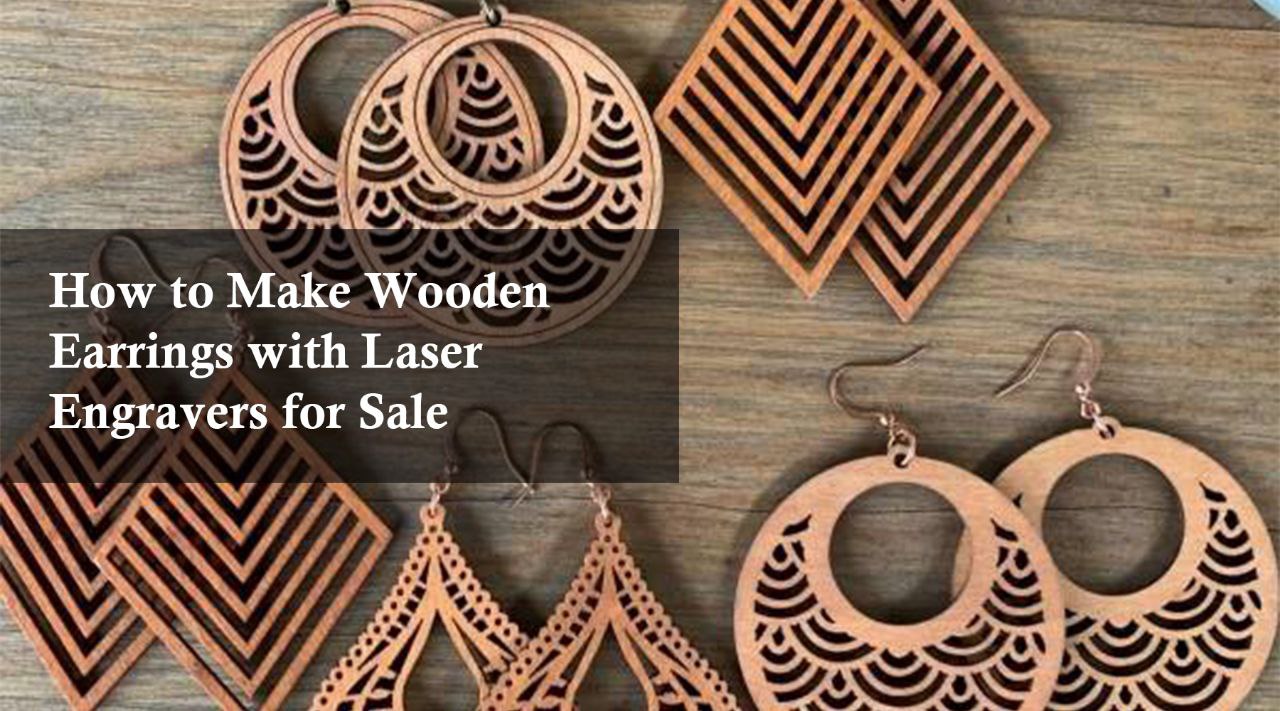 how to make wooden earrings