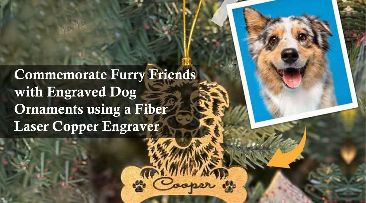 engraved dog ornament