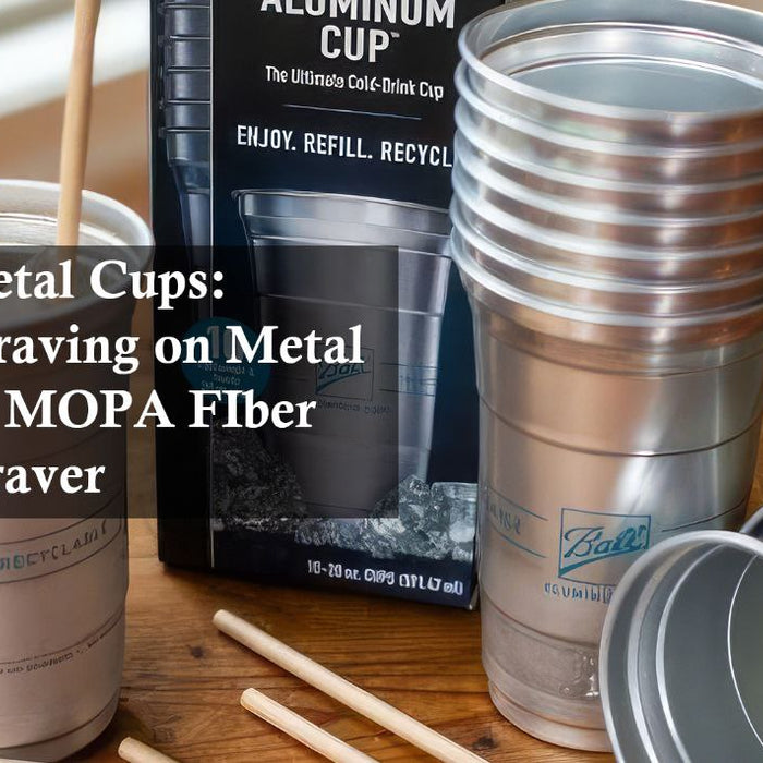 laser engraving metal cups