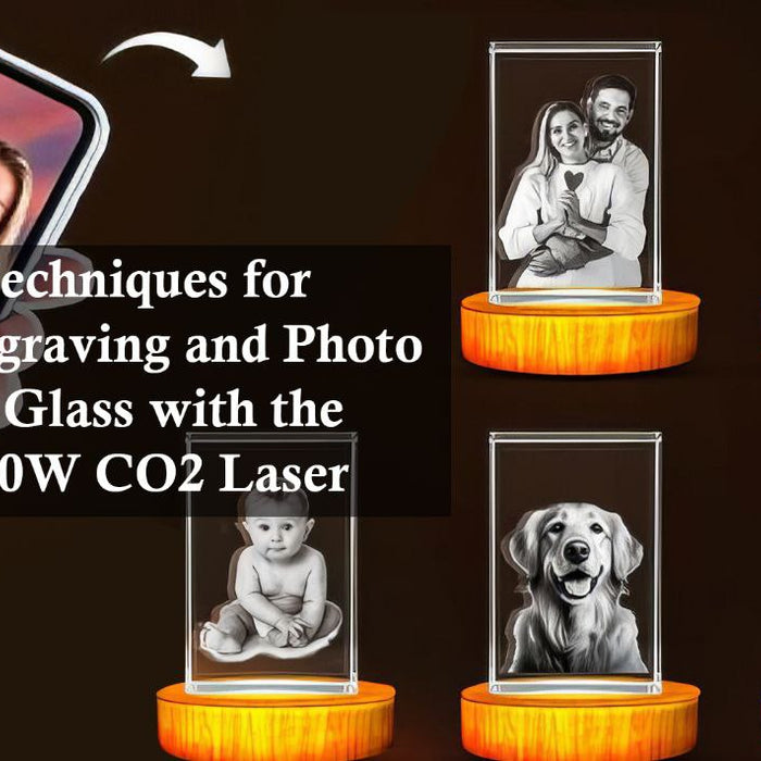 Tips and Techniques for Picture Engraving and Photo Etching in Glass with the Monport 60W CO2 Laser