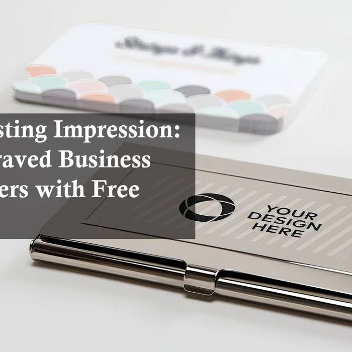 laser engraved business card holder