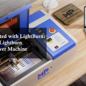 Connecting lightburn to laser engraver