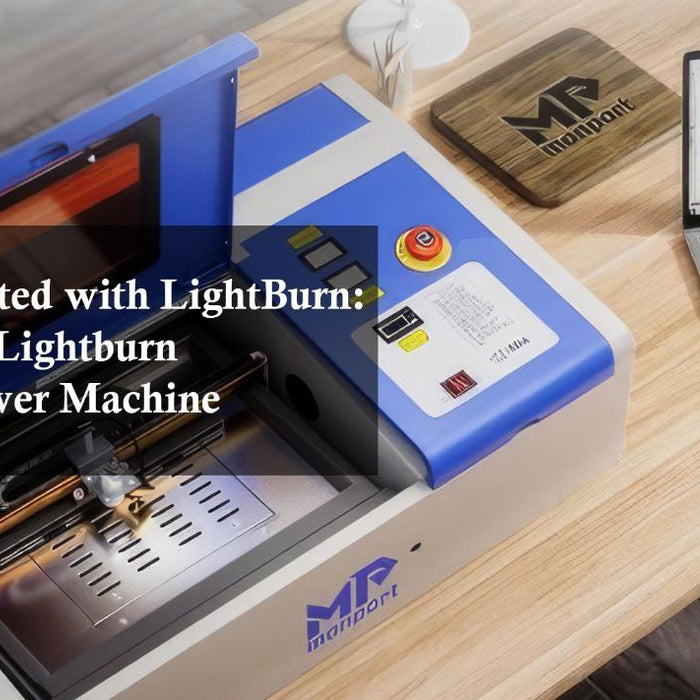 Connecting lightburn to laser engraver