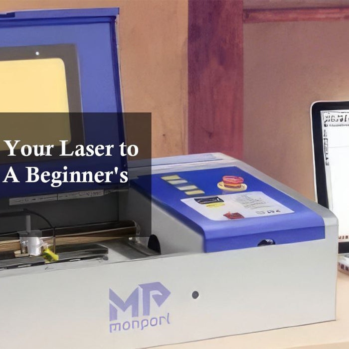 lightburn beginner tutorial on connecting to laser