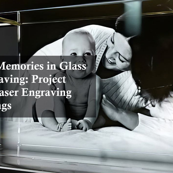 Glass laser photo engraving