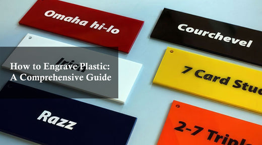 how to laser engrave plastic