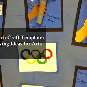 Olympic Torch craft template