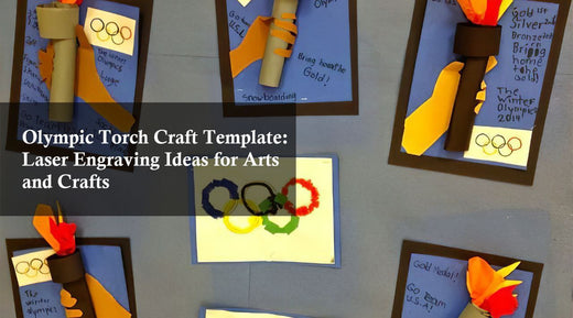 Olympic Torch craft template