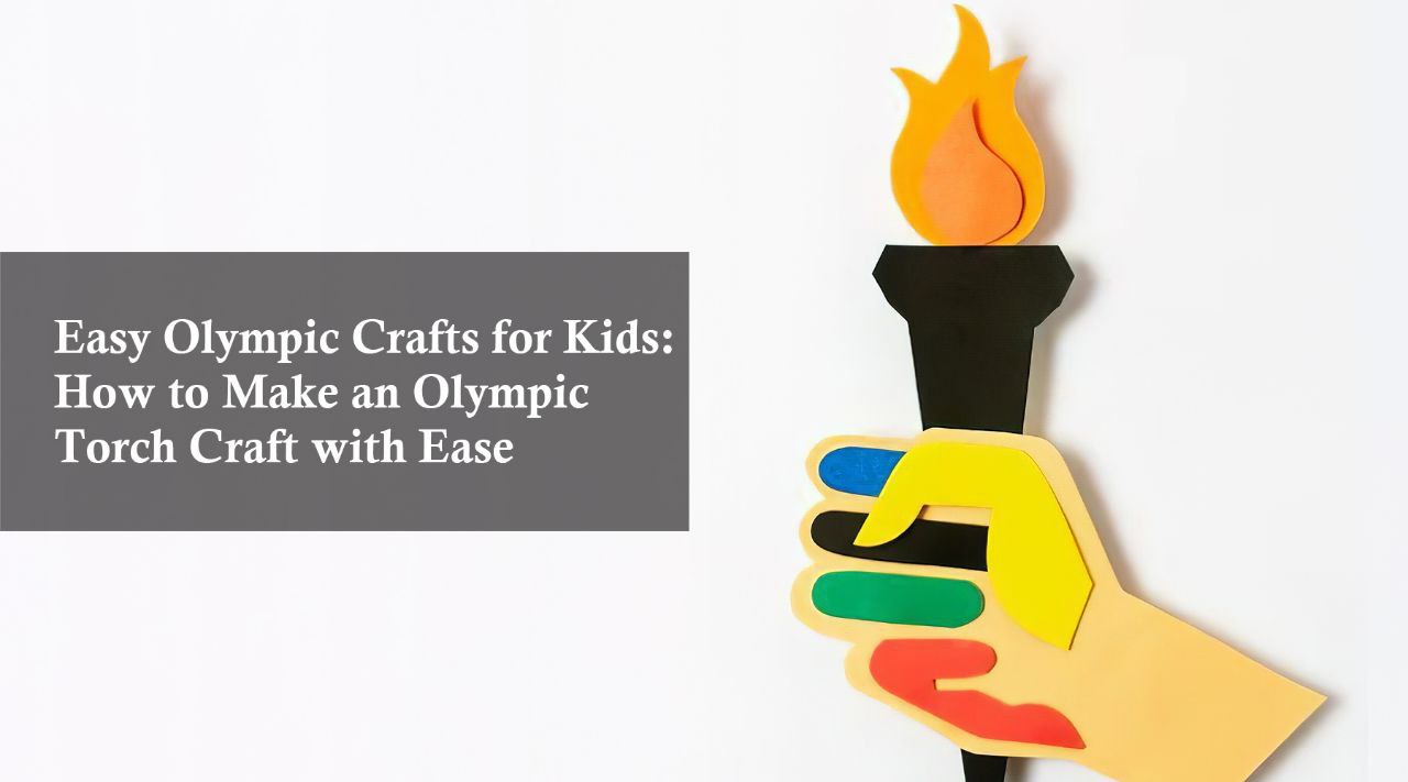 easy Olympic craft for kids