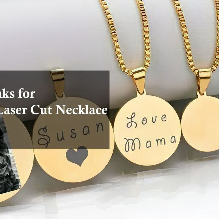 laser cut necklace