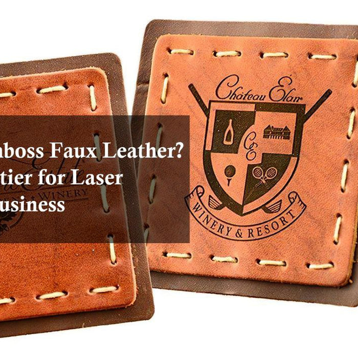 can you emboss faux leather?