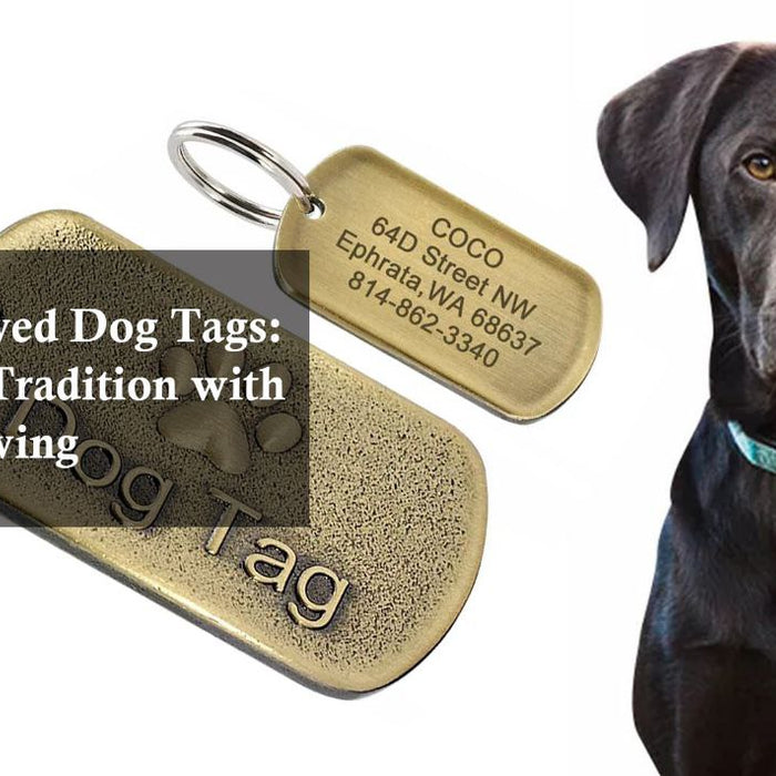 dog engraved tags