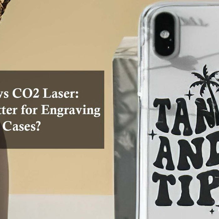 clear phone case using CO2 laser