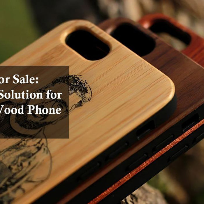 wood phone case