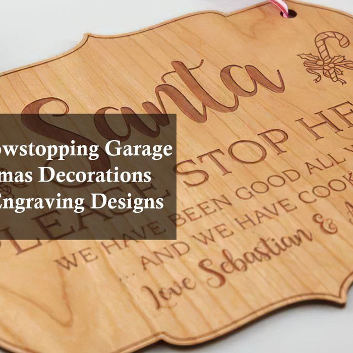 garage door christmas decoration