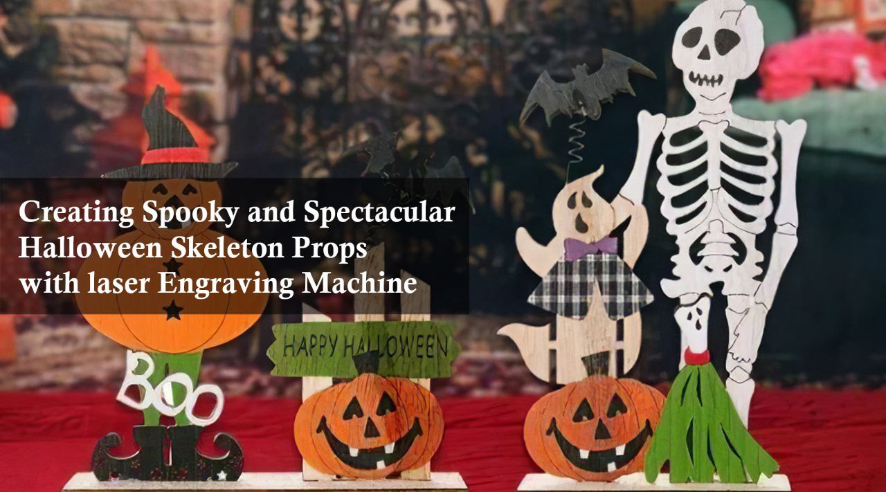 halloween skeleton props