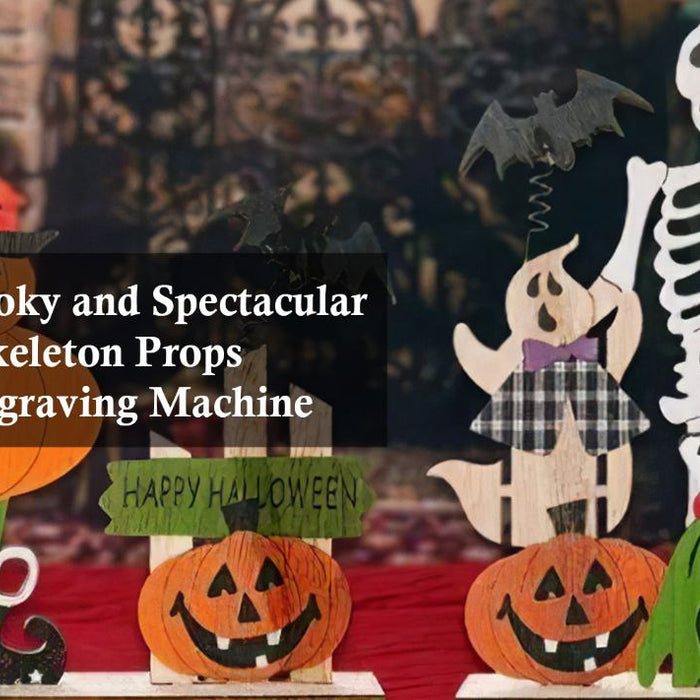 halloween skeleton props