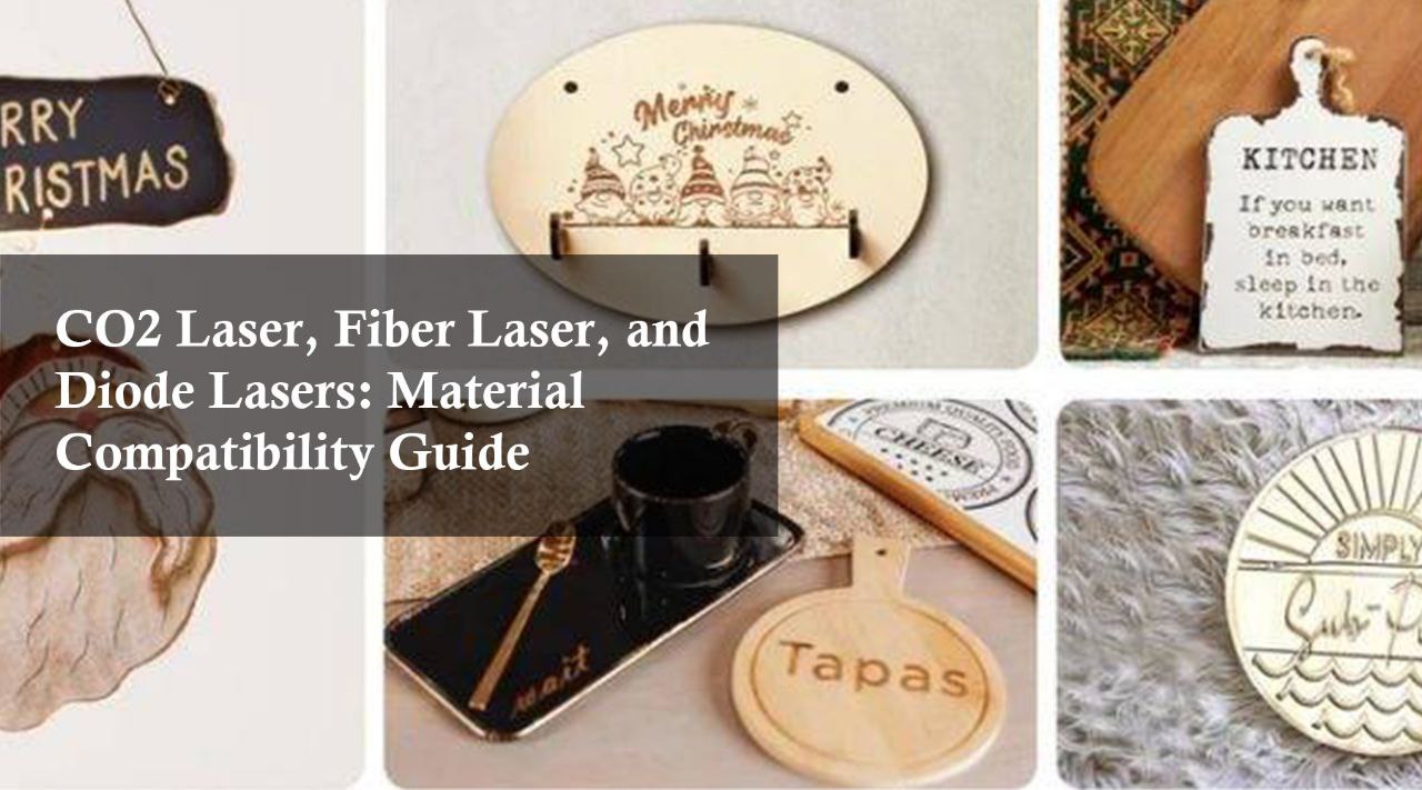 Material compatibility guide for CO2 laser, fiber laser, and diode laser